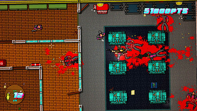 In the glazed room, on the left, there are four more - Scene 11 - Dead Ahead - Act 3 - Climax - Hotline Miami 2: Wrong Number - Game Guide and Walkthrough