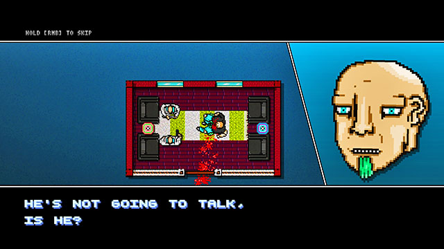 There also is an alternative ending for this mission - Scene 15 - Withdrawal - Act 4 - Falling - Hotline Miami 2: Wrong Number - Game Guide and Walkthrough