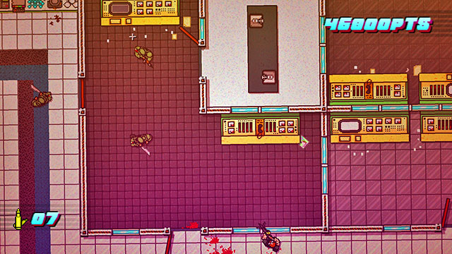 You will reach the power plant control system - Scene 16 - Casualties - Act 4 - Falling - Hotline Miami 2: Wrong Number - Game Guide and Walkthrough