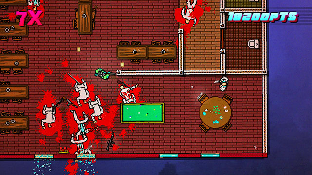 After the massacre, return to the car - Scene 17 - First Blood - Act 5 - Intermission - Hotline Miami 2: Wrong Number - Game Guide and Walkthrough