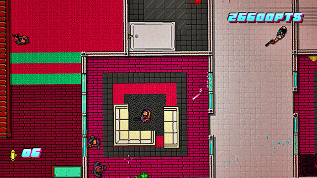 Kill the dog in the corridor - Scene 24 - Take Over - Act 6 - Catastrophe - Hotline Miami 2: Wrong Number - Game Guide and Walkthrough