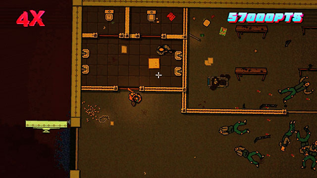 After defeating the last opponent, leave the building - Bonus Scene - The Abyss - Hotline Miami 2: Wrong Number - Game Guide and Walkthrough