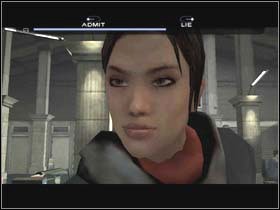 Carla is talking to Tyler - FROZEN TO THE BONE Police Station - Indigo Prophecy / Fahrenheit - Game Guide and Walkthrough
