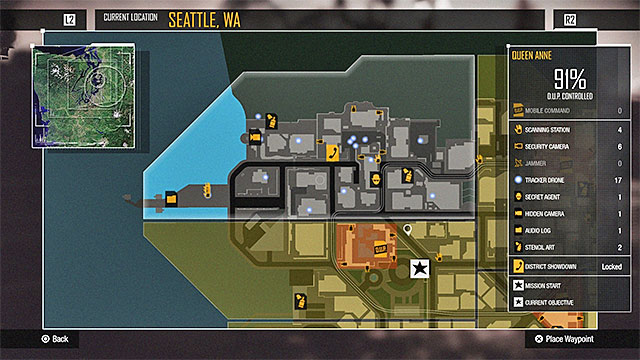 You can use the global Seattle map or rely on the indications given by the mini-map (bottom right corner of the screen). - 1. Exploration - inFamous: Second Son in 10 Easy Steps - inFamous: Second Son - Game Guide and Walkthrough