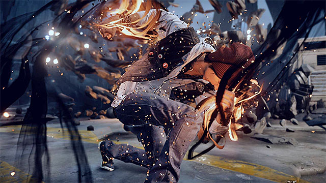 Usage of the special attack ends the first part of the encounter - Brooke Augustine #1 - Boss fights - inFamous: Second Son - Game Guide and Walkthrough