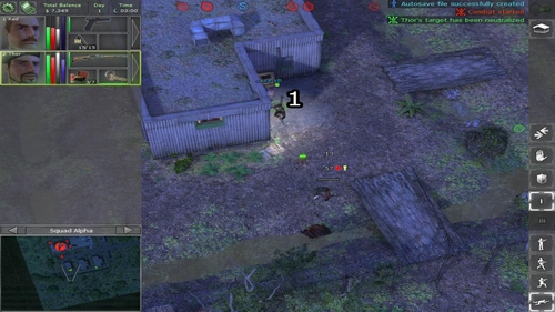 Its worth to pay attention to the patrols at the beginning of every mission - Northern Airport - For the good beginning - Jagged Alliance: Back in Action - Game Guide and Walkthrough