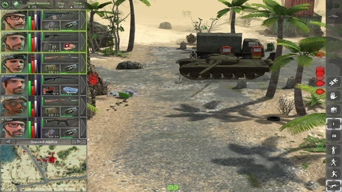 Trying not to lean out too much, eliminate the tank from behind the hill - Remaining locations - p. 4 - Remaining locations - Jagged Alliance: Back in Action - Game Guide and Walkthrough