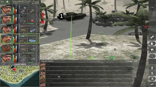 To destroy a tank, hit it from the side which requires the biggest angle revolution of the barrel (it takes a lot of time, so we should blow him up before hell be able to fire at us) - Remaining locations - p. 4 - Remaining locations - Jagged Alliance: Back in Action - Game Guide and Walkthrough