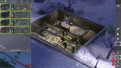 Soldiers around the depot we also kill from a distance whereas the inside, due to small number of enemies, we can attack from the front - Remaining locations - p. 7 - Remaining locations - Jagged Alliance: Back in Action - Game Guide and Walkthrough