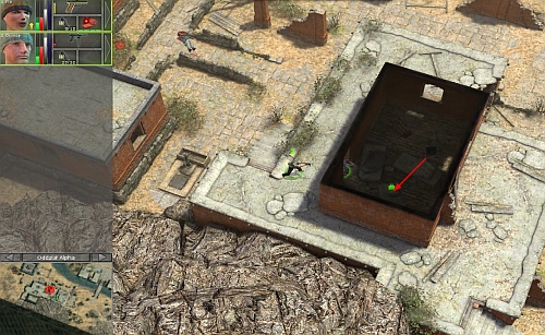 Its also worth to check the room shown on the screen (you get there from the roof), where you can find an Automag - Bras [2] - Campaign - beginning locations - Jagged Alliance: Crossfire - Game Guide and Walkthrough