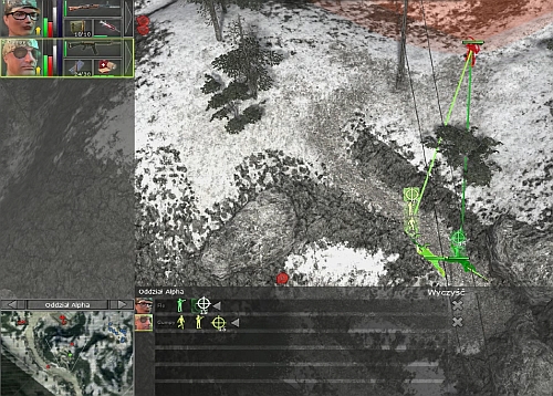 If you begin in the northern part of the map, check immediately if the patrol isnt heading at you - Military base [8] - p. 1 - Campaign - way junction - Jagged Alliance: Crossfire - Game Guide and Walkthrough