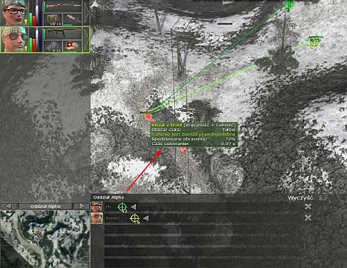 Prepare also for enemies, who, alarmed, may come from south and north (arrows on the screens) - Military base [8] - p. 1 - Campaign - way junction - Jagged Alliance: Crossfire - Game Guide and Walkthrough