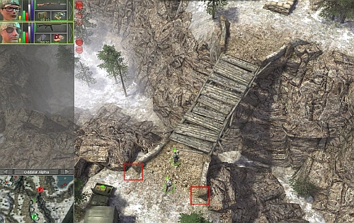 Another point to take over is on the other side of the bridge - Monk village [9] - p. 1 - Campaign - way junction - Jagged Alliance: Crossfire - Game Guide and Walkthrough