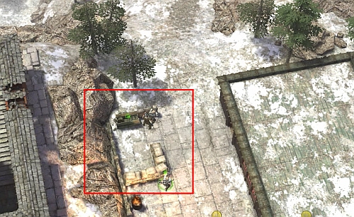 When you exit to the main map, expect the attack of bigger group of enemies - Monk village [9] - p. 2 - Campaign - way junction - Jagged Alliance: Crossfire - Game Guide and Walkthrough