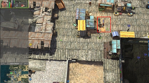 In the northern west part of this map, on the marketplace you find Sanjay - Yadong harbor [1] - Secondary missions - Jagged Alliance: Crossfire - Game Guide and Walkthrough