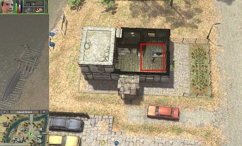 To do this quest you have to control a mercenary who can open doors (with jemmy or lock-pick) - Bras [2] - Secondary missions - Jagged Alliance: Crossfire - Game Guide and Walkthrough