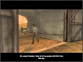I'd strongly recommend that you go back to the metal platform (the same one you have used before) - [Mission 02] Breakout - Walkthrough - Just Cause - Game Guide and Walkthrough