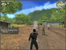 A short cut-scene should appear on your screen in just a few seconds (#1) - [Mission 03] Freedom Fighters - Walkthrough - Just Cause - Game Guide and Walkthrough