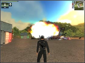 Once you've dealt with the first problem, you should receive some new orders (#1) - [Mission 05] Test of Loyalty - Walkthrough - Just Cause - Game Guide and Walkthrough