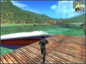 Get closer to the large yacht (#1) - [Mission 06] Good Cop, Bad Cop - Walkthrough - Just Cause - Game Guide and Walkthrough