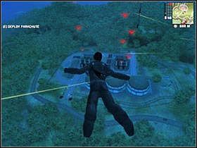 I hope that you had enough training with the parachute - [Mission 13] I've Got the Power - Walkthrough - Just Cause - Game Guide and Walkthrough
