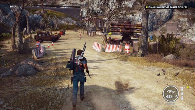 Kill the enemy and then hack the rocket launcher. - Time for an Upgrade - Walkthrough - Just Cause 3 - Game Guide and Walkthrough