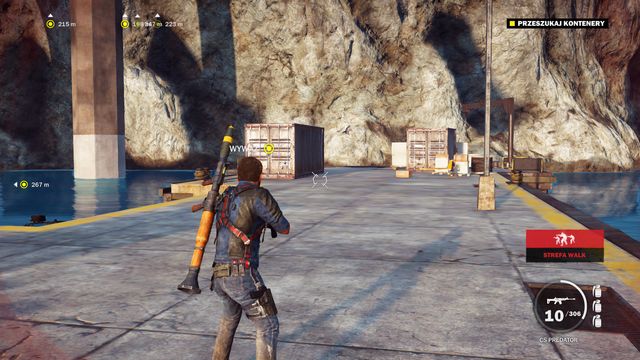 You must check the containers scattered across the whole base. - Conflicting Interests - Walkthrough - Just Cause 3 - Game Guide and Walkthrough