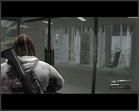 A short corridor will lead you to another office, filled with military and police forces [1] - Chapter 10 - Resurrection - p. 2 - Walkthrough - Kane & Lynch 2: Dog Days - Game Guide and Walkthrough