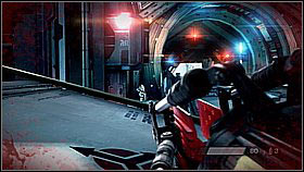 Jump onto the platform on the left - there's a body and an Arc Cannon by the screen - Interception - p. 2 - Walkthrough - Killzone 3 - Game Guide and Walkthrough