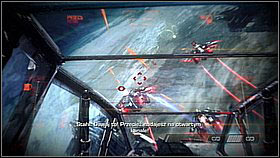 Destroy the fighters [1] and don't hesitate to use rockets - Interception - p. 2 - Walkthrough - Killzone 3 - Game Guide and Walkthrough