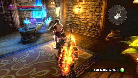 Head to the Reliquary M1(13) and speak with Brother Delf - Odarath I - p. 2 - Side missions - Kingdoms of Amalur: Reckoning - Game Guide and Walkthrough