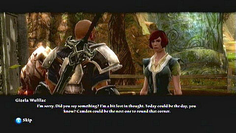 She will ask you to gain information regarding her husband, who's currently serving in the army - Odarath I - p. 2 - Side missions - Kingdoms of Amalur: Reckoning - Game Guide and Walkthrough