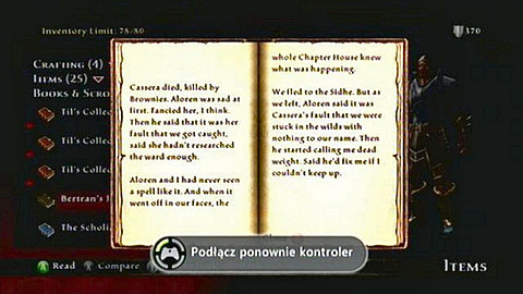 Hints can be found in the recently obtained journals - Ysa - p. 2 - Side missions - Kingdoms of Amalur: Reckoning - Game Guide and Walkthrough