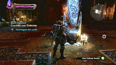 Right in the first chamber - Yolvan - Lorestones - Kingdoms of Amalur: Reckoning - Game Guide and Walkthrough
