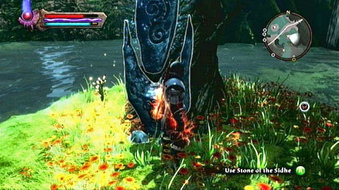 On an island, beside the entrance to Ysa - The Sidhe - Lorestones - Kingdoms of Amalur: Reckoning - Game Guide and Walkthrough