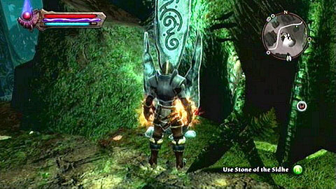 The stone is north of Rundamir - The Sidhe - Lorestones - Kingdoms of Amalur: Reckoning - Game Guide and Walkthrough