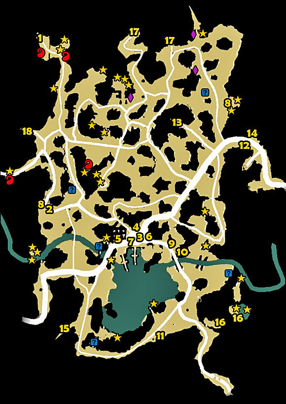 1 - St - M3 - Glendara - Maps - Kingdoms of Amalur: Reckoning - Game Guide and Walkthrough