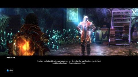 Keep heading forward after getting down and you will come across a man named Harst - Tala-Rane - p.2 - Side missions - Kingdoms of Amalur: Reckoning - Game Guide and Walkthrough