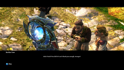 Speak to her and afterwards return to her father to collect your prize - Kandrian I - p.2 - Side missions - Kingdoms of Amalur: Reckoning - Game Guide and Walkthrough