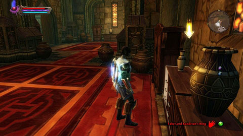The item can be found inside the wardrobe inside its owner's bedroom - Kandrian II - Side missions - Kingdoms of Amalur: Reckoning - Game Guide and Walkthrough