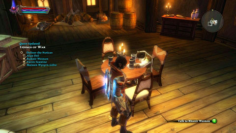 Ruhnir Wenson is waiting at one of the Wending Houses M6(12) - Rathir - p.2 - Side missions - Kingdoms of Amalur: Reckoning - Game Guide and Walkthrough