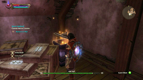 The room is full of locked chests - Rathir - p.2 - Side missions - Kingdoms of Amalur: Reckoning - Game Guide and Walkthrough