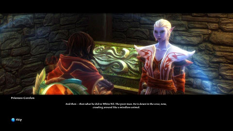 You can also return to Priestess Corelon and intimidate her with persuasion to receive some gold - Galafor/Acatha - p.2 - Side missions - Kingdoms of Amalur: Reckoning - Game Guide and Walkthrough