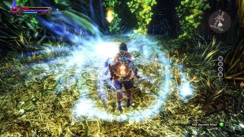 After killing it, approach the nearby altar and take the curse off the amulet - Forsaken Plain II - Side missions - Kingdoms of Amalur: Reckoning - Game Guide and Walkthrough