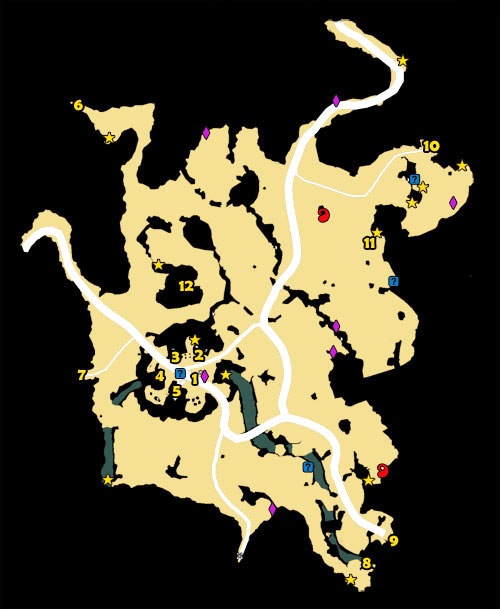 1 - Mel Aglir - Maps - p.1 - Maps - Kingdoms of Amalur: Reckoning - Game Guide and Walkthrough