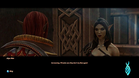 After the fight youll meet an old friend - Alyn Shir - Breaking the Siege - p. 1 - Walkthrough - Kingdoms of Amalur: Reckoning - Game Guide and Walkthrough