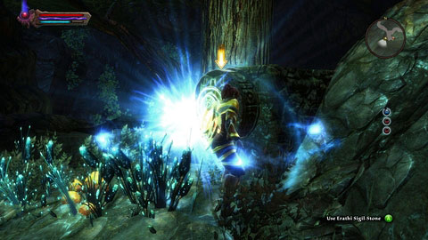 A third switch is located next to the tree in the cavern - Alserund - p. 1 - Side missions - Kingdoms of Amalur: Reckoning - Game Guide and Walkthrough
