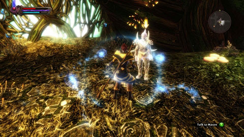 When you win, Pura will give you an amulet, which you have to show to a guard at Caer Elatha M2(5) - Alserund - p. 2 - Side missions - Kingdoms of Amalur: Reckoning - Game Guide and Walkthrough