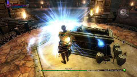 Your objective is to get remains of powerful artifact, which is located in the underground of Eagonn's Tomb M2(7) - Alserund - p. 2 - Side missions - Kingdoms of Amalur: Reckoning - Game Guide and Walkthrough