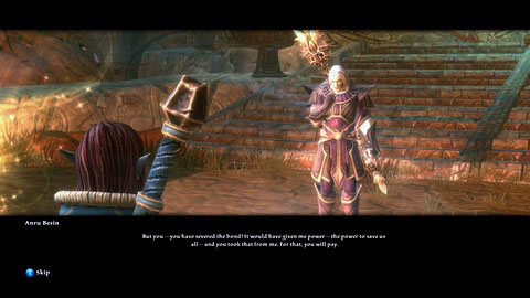 Go through them until you get to the place, where mighty demon is summoned - Alserund - p. 3 - Side missions - Kingdoms of Amalur: Reckoning - Game Guide and Walkthrough